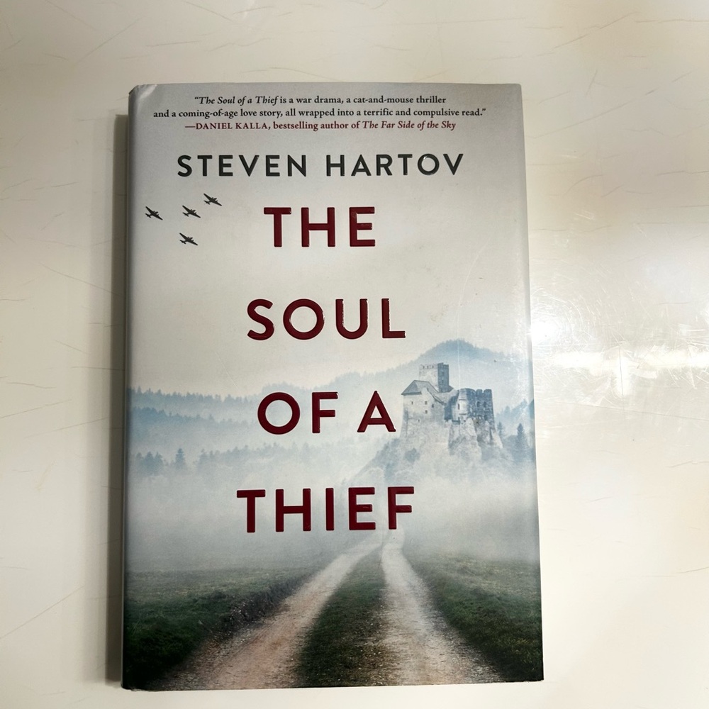 2018 The Soul of a Thief by Steven Hartov Hardcover Book War drama